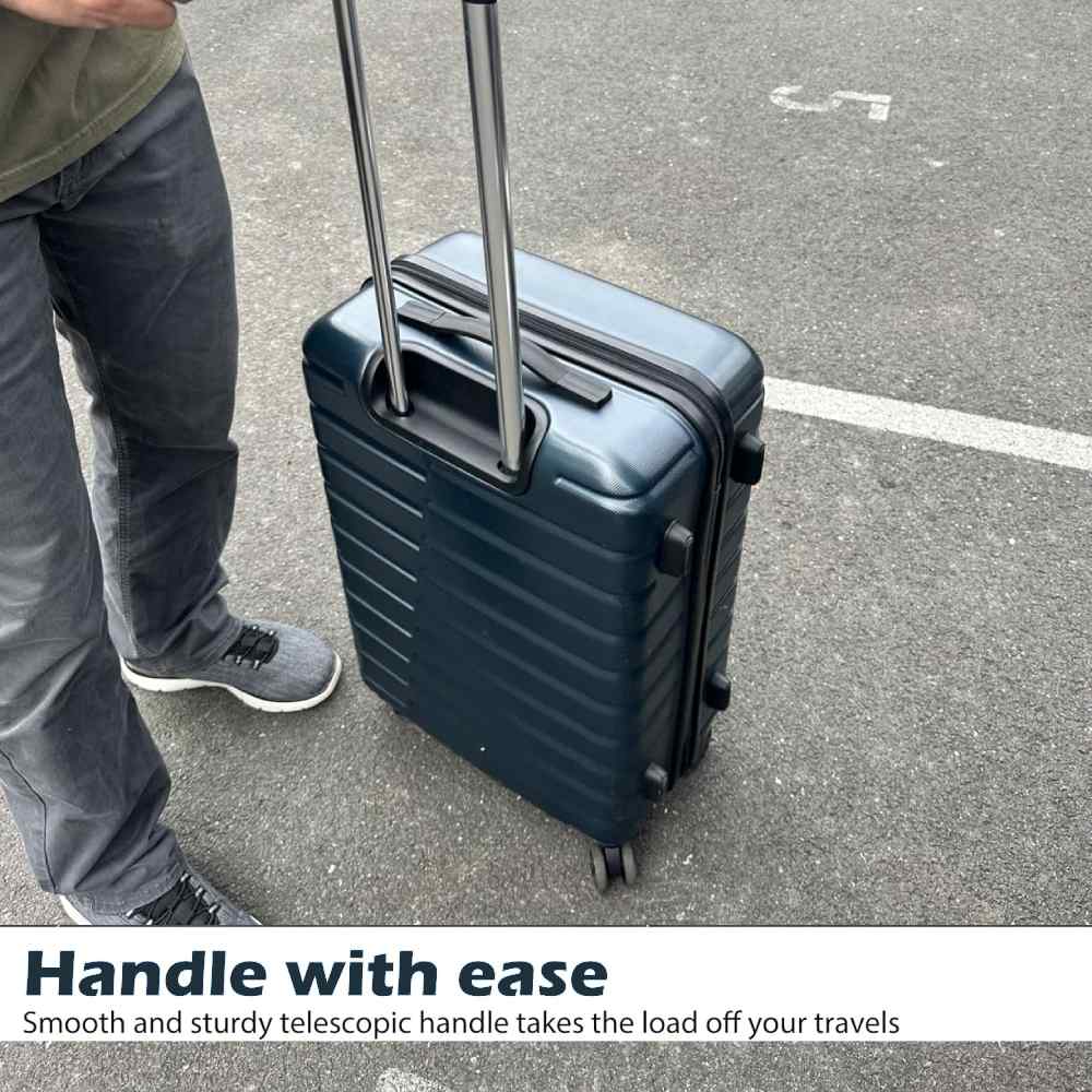 Hard Shell Luggage Sets (Gray): image 8