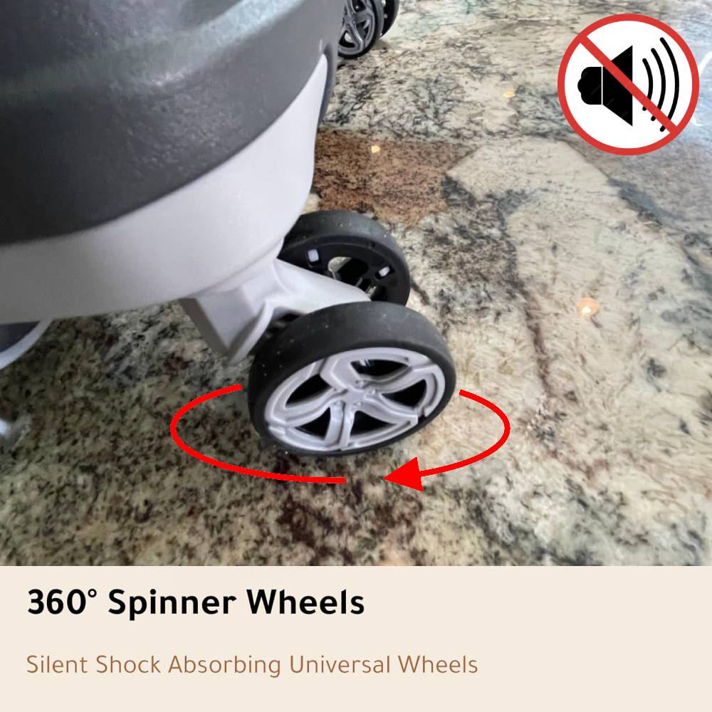 Underseat Spinner Luggage: image 7